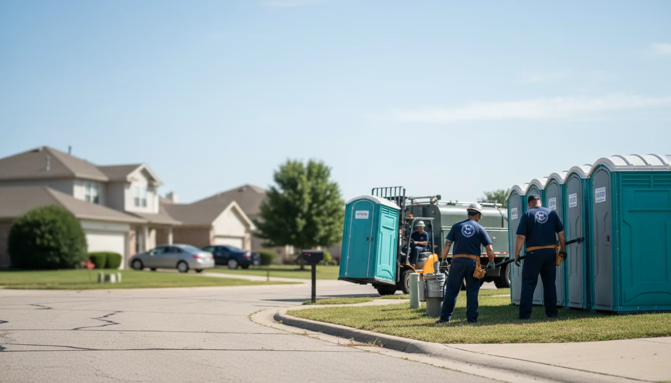 Porta Potty Rental in Mount Pleasant, OH near me
